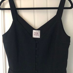 Black Little Moon Jumpsuit